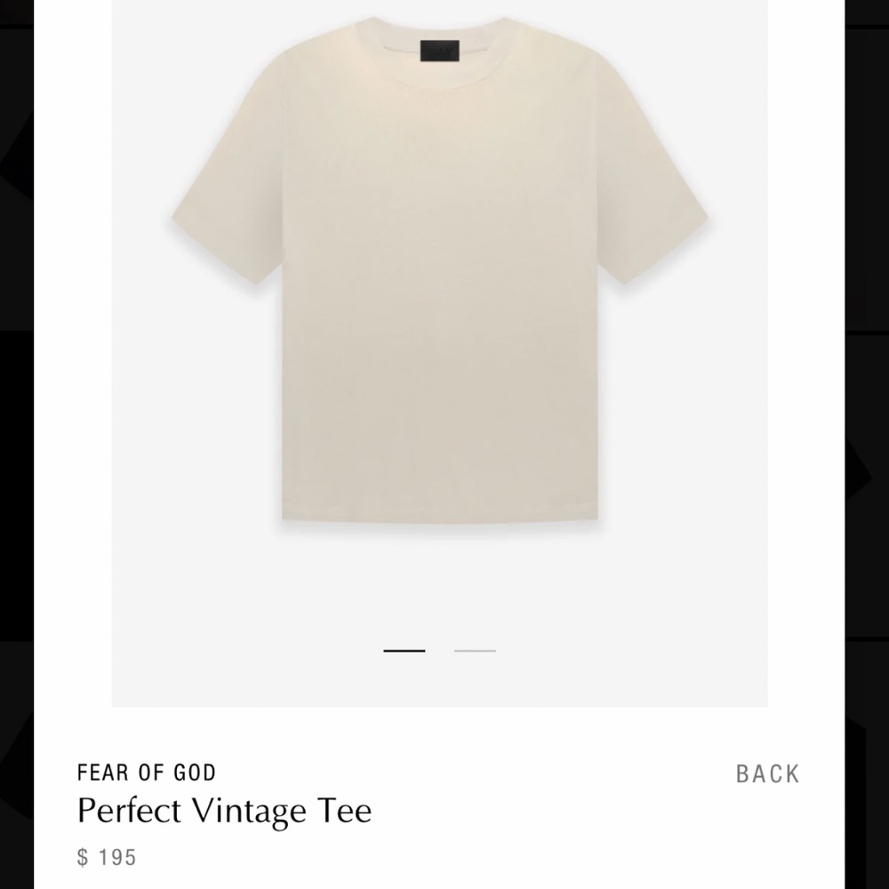 FEAR OF GOD
Perfect Vintage Tee